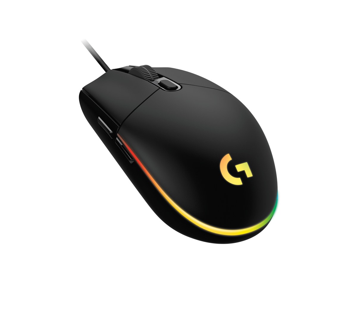 Logitech G203 LIGHTSYNC Wired Gaming Mouse (Black)