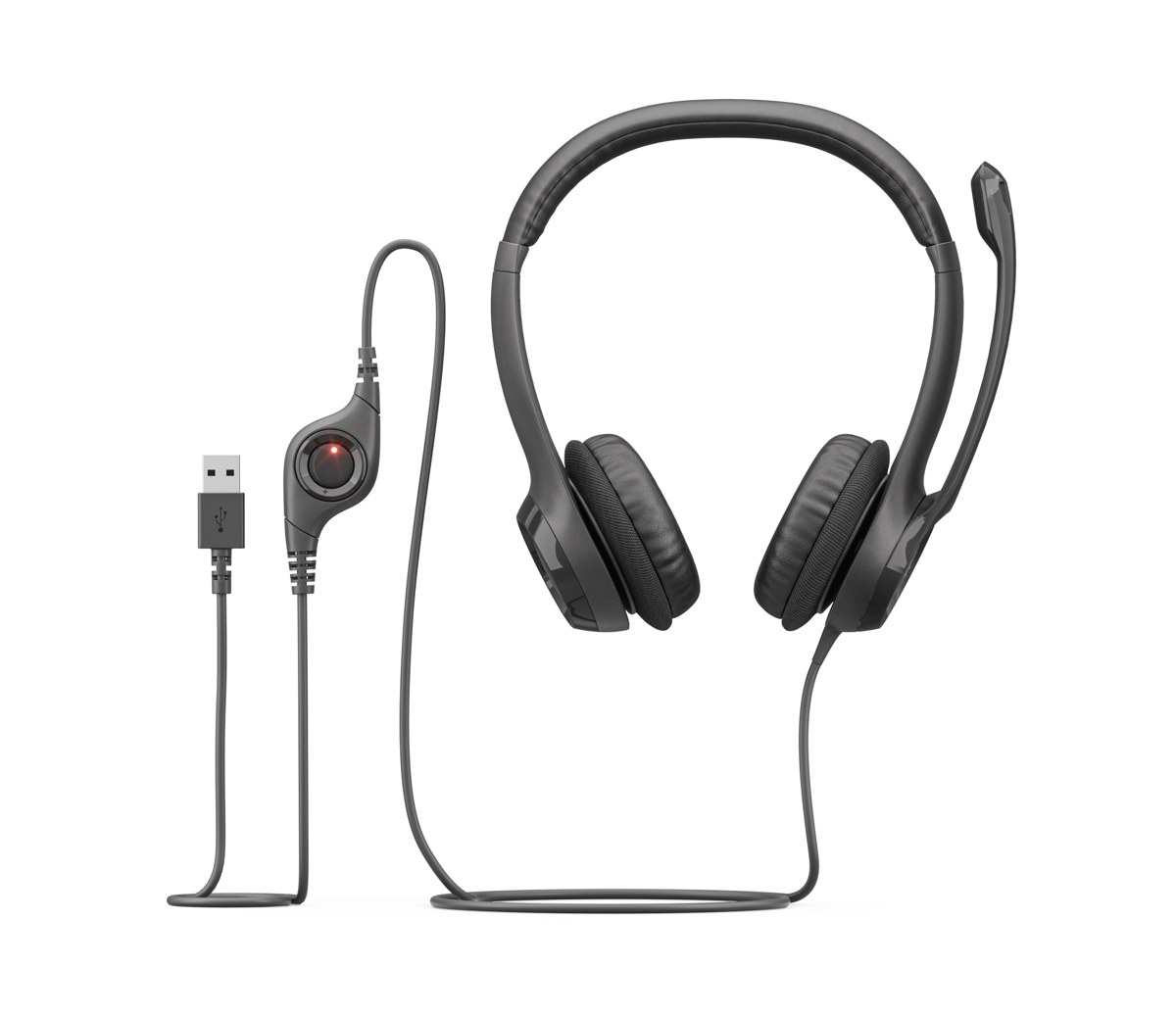 Logitech H390 USB-A Headset (Black)