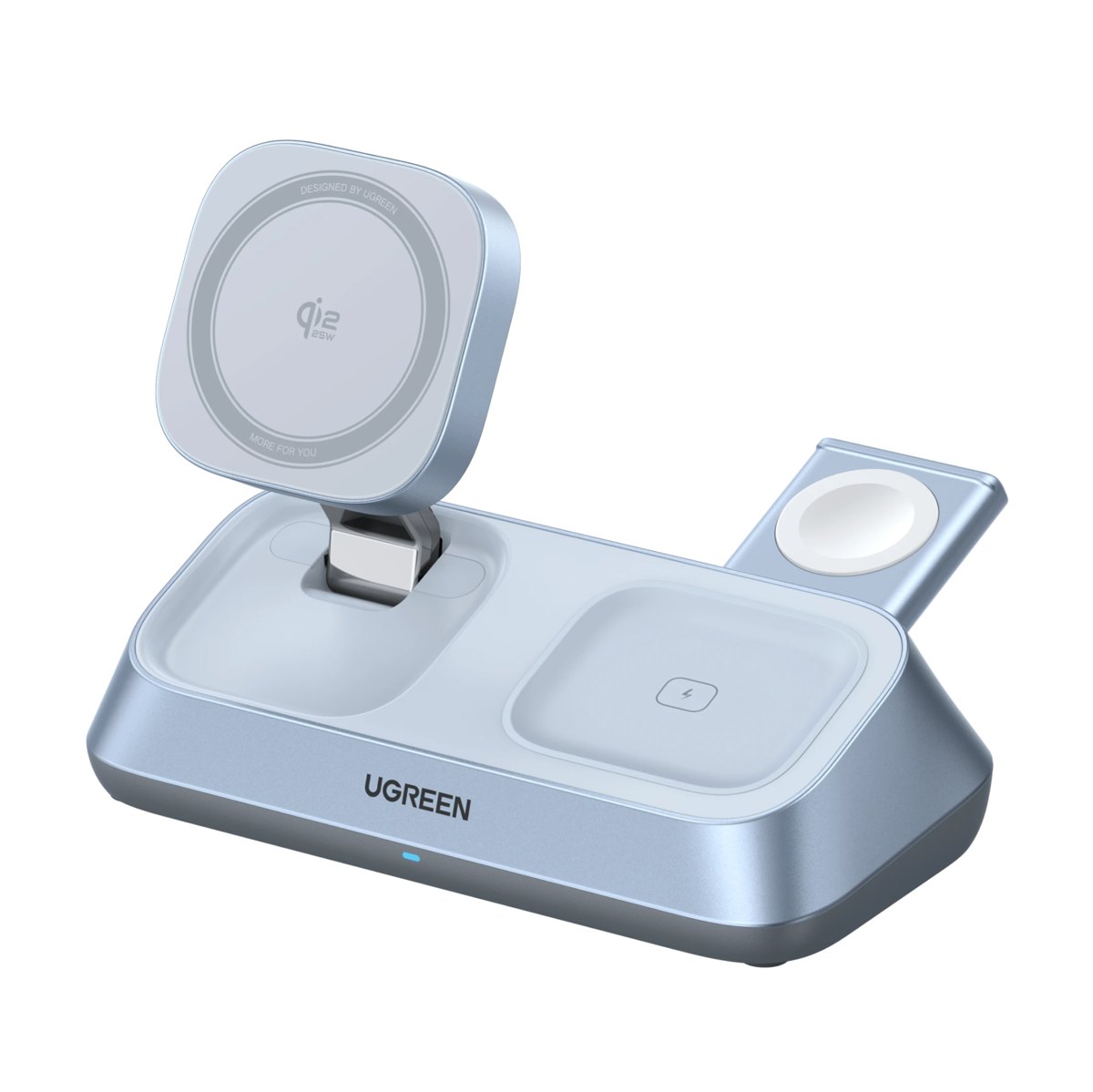 UGREEN MagFlow Pro Qi2.2 25W 3-in-1 Wireless Charger